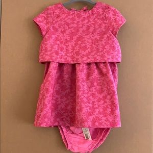 NWT Kate Spade Jacquard Dress & Bloomer Set